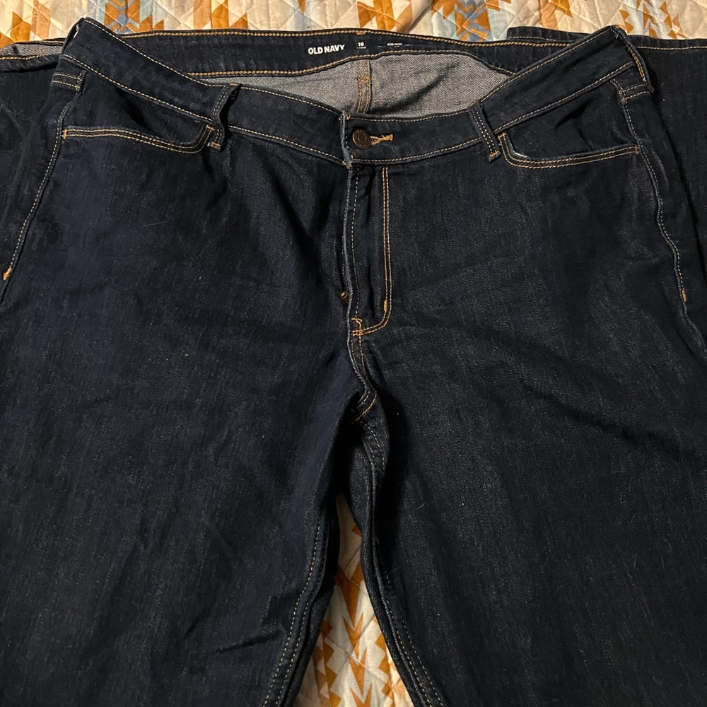 Old Navy Women’s Dark Blue Jeans